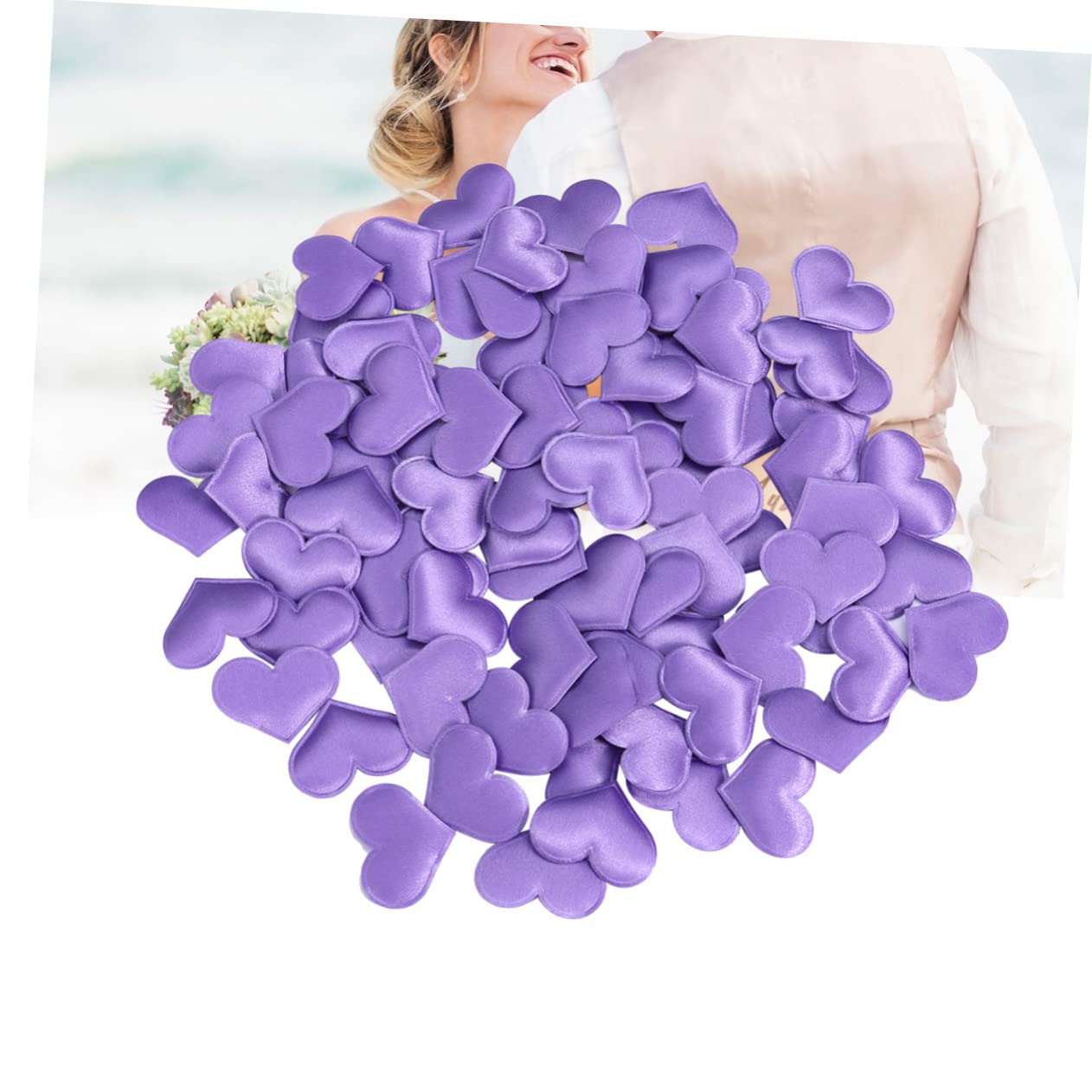 PRETYZOOM 1800stücke Herzform Tischkonfetti Aus Schwamm Deko Für Hochzeiten Valentinstag Und Partys Wiederverwendbar Romantische Atmosphäre Schaffen