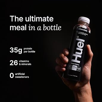 Huel Black Edition RTD | 12x500ml 35g Protein | Chocolate