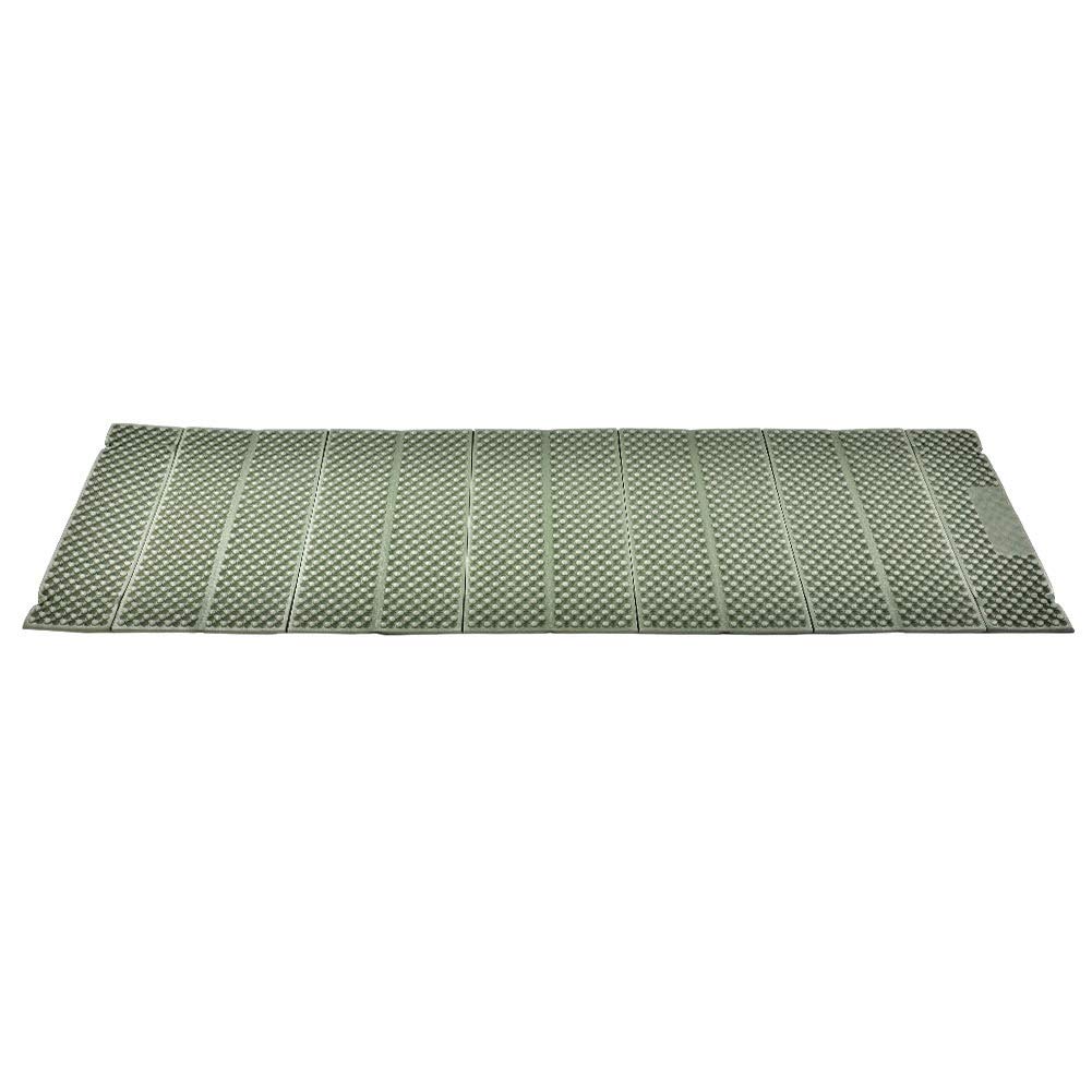 Akozon Esterilla de espuma para exteriores, plegable, para tienda de playa, impermeable, colchón, colchón, colchón, colchoneta plegable, ultraligera, para la playa, al aire libre, camping, camping,