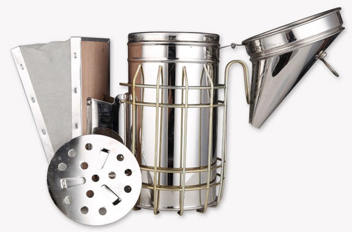 Amazon.co.jp: 【narunaru】 養蜂用 燻煙器 ミツバチ スモーカー 噴煙