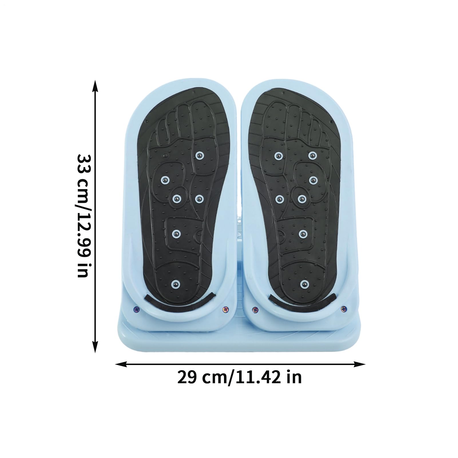 Pedana elastica per polpacci, per fitness, pieghevole, 2 in 1, con piastra di tensione, per allenamento, palestra, fitness, yoga, ufficio