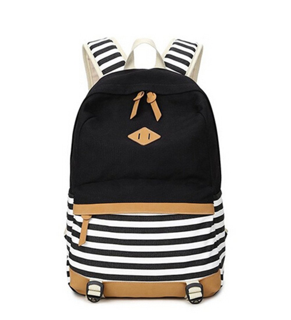 Ulgoo School Backpacks Canvas Teen Girls Backpacks Casual Shoulder