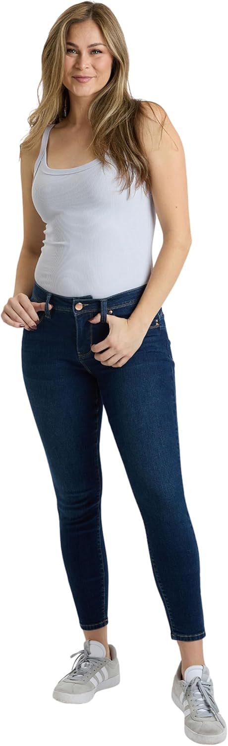 Royalty For Me Womens Women's High Rise Curve Confidence Wannabettabutt Skinny Jeans, Wp998775 - Image 4