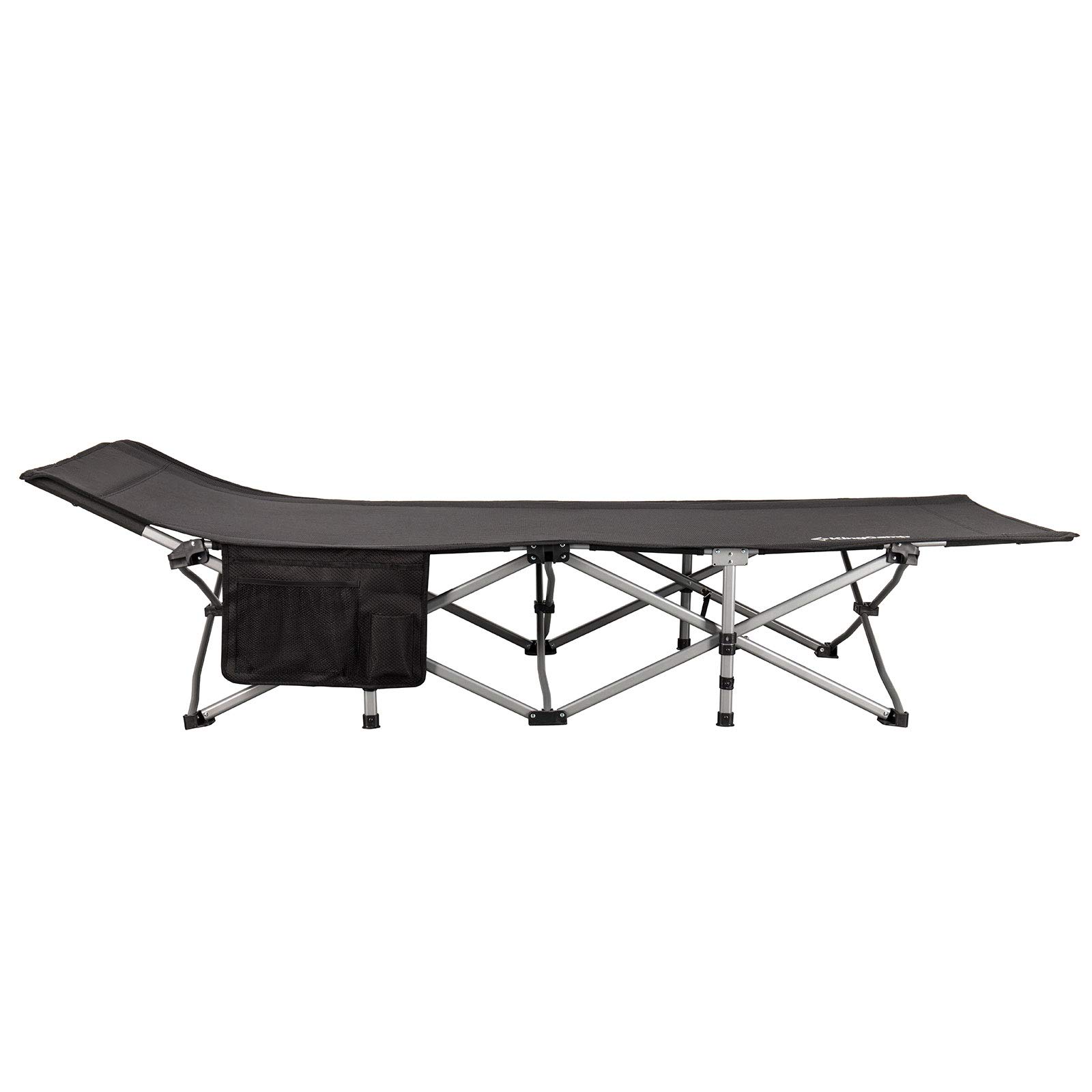 KingCamp Feldbett XL Outdoor Camping Liege Gäste Klappbett Stahl 208x75cm 200kg