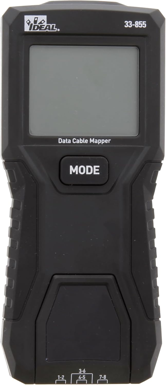 Ideal Electrical 33-855 Data Cable/RJ45 LCD Wiremapper