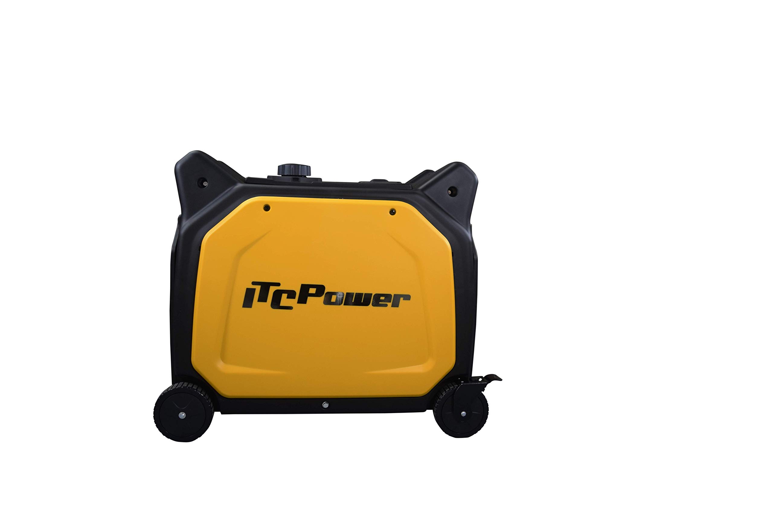 ITCPower Generador Inverter Gasolina 6500W Silencioso Profesional 230V - Generador Eléctrico con Arranque Eléctrico Compatible ATS para Emergencias - Generador Potente Seguro Electrónica