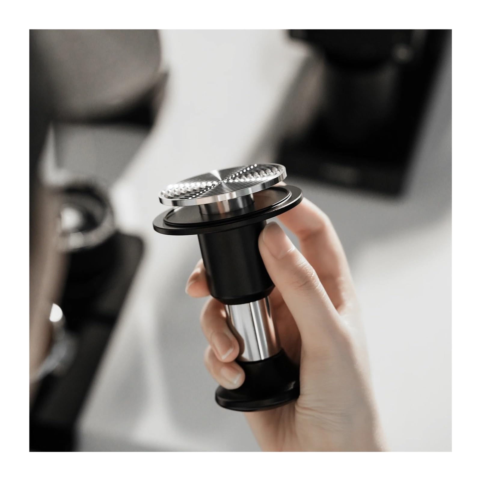 Caffè con feedback di pressione a 4 molle e 30 libbre(58.35mm Thread Black)