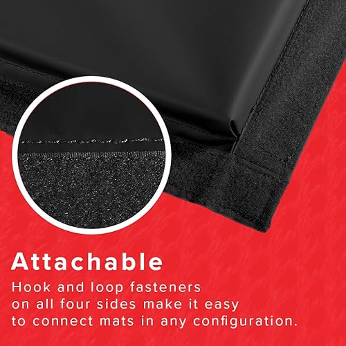 Miniatura 3 de We Sell Mats - Alfombrilla personal de ejercicio y fitness de 4 x 8 x 2 pulgadas para entrenamiento en casa - Ligero y plegable para llevar -