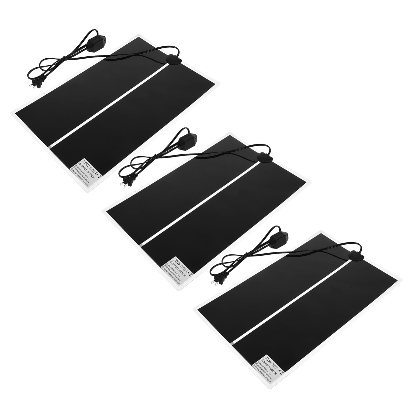 Toddmomy Reptile Tank Heater Pad with Reptile Temperature Controller Insulation Pad 20w Power Us Electrical Standard