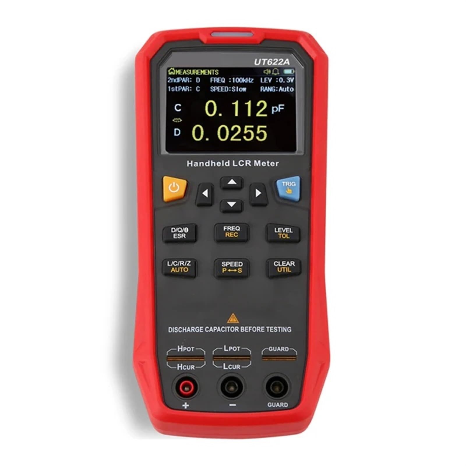Multimetr cyfrowy, UT622A UT622C UT622E Multimetr Miernik LCR UT622 Mostek cyfrowy Kondensator Indukcyjność Pojemność Rezystancja Multi Tester Wszechstronne możliwości pomiarowe(UT622A)