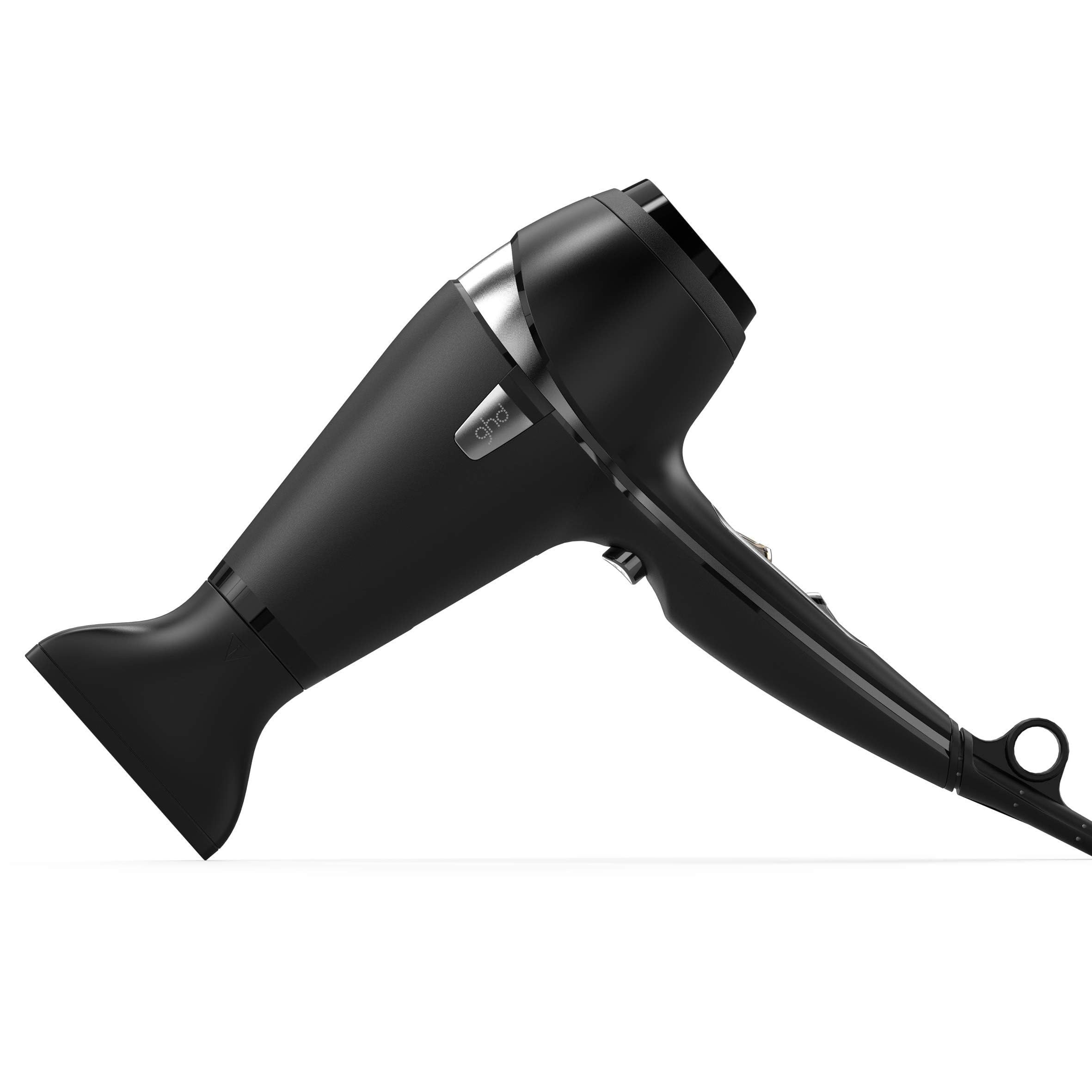 ghd Air Kit Phon Professionale, Include Asciugacapelli Effetto Anticrespo con Motore AC e Tecnologia a Ioni, Beccuccio, Diffusore, 2 Clips e Spazzola in Ceramica, per uno Styling da Salone