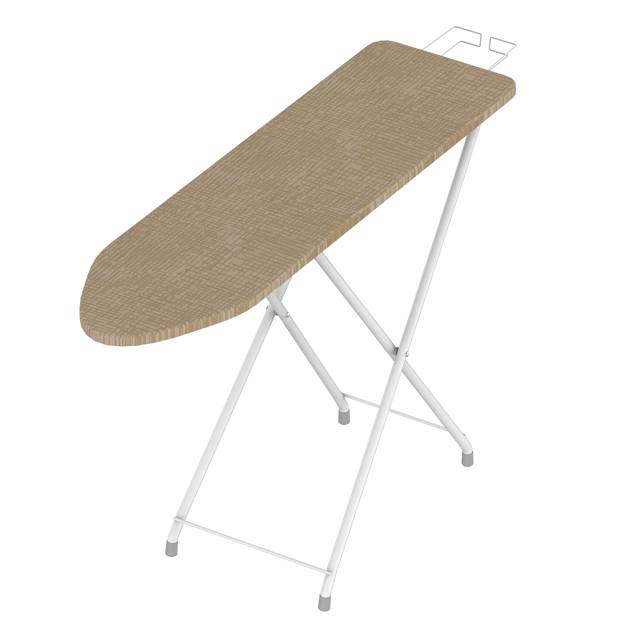 Table à Repasser Rörets Ballade – Table à Repasser Robuste en aggloméré – Hauteur réglable de 64 à 88 cm – Surface de Repassage 28,5 x 108 cm – avec Repose-Fer Coulissant