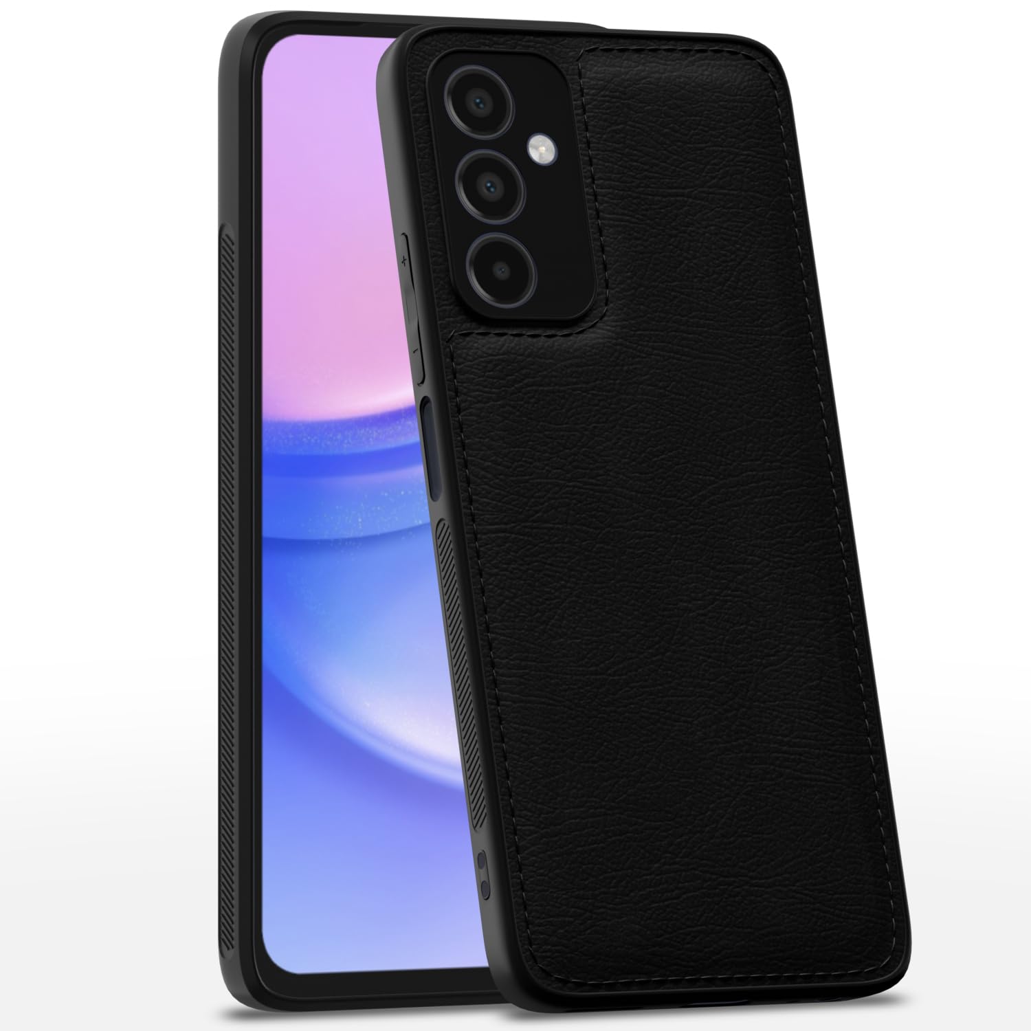 Pikkme Samsung Galaxy A15 5G Back Cover | Flexible Pu Leather | Full Camera Protection | Raised Edges | Super Soft-Touch | Bumper Case for Samsung Galaxy A15 5G (Black) (B0D798GHRK) Amazon Price History, Amazon Price Tracker