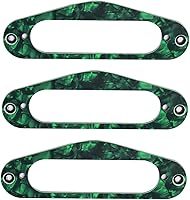 Vista 1 de VICASKY 3 unids Gb405f Guitarra Pickup Frame Anillo de montaje Verde Humbucker Anillos para Guitarras Single Coil Pickup Accesorio