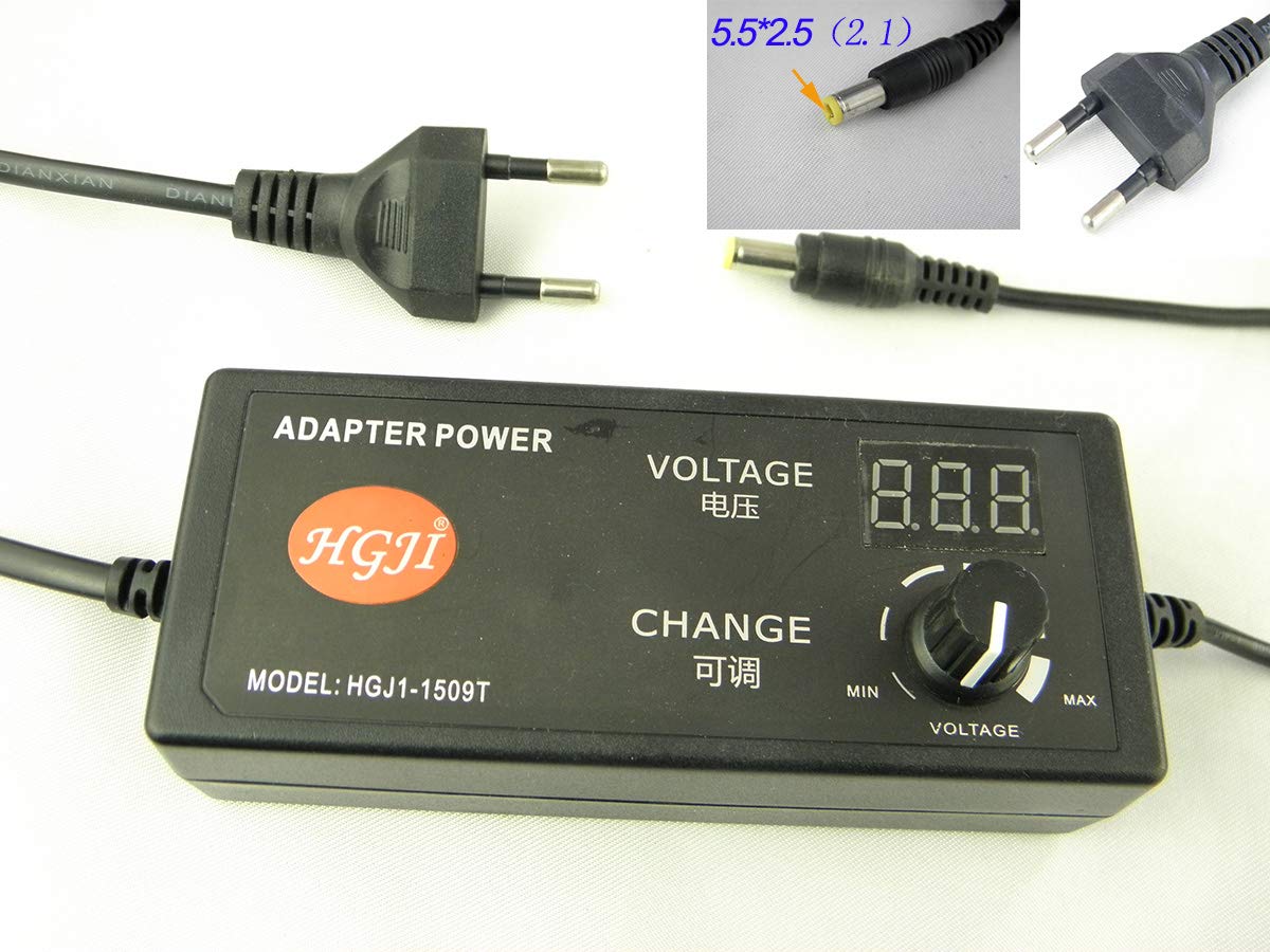 Einstellbares Netzteil 3-24V 2.5A 60W – Mit LED-A Produktbild-Vorschau 1