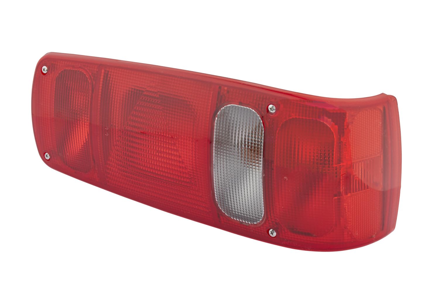 HELLA Rückleuchte - Caraluna I - Glühlampe - 12V - Einbau/geschraubt - ECE/nicht SAE - Lichtscheibenfarbe: weiß/rot - Stecker: Flachstecker - rechts - Menge: 1-2VP 007 502-041