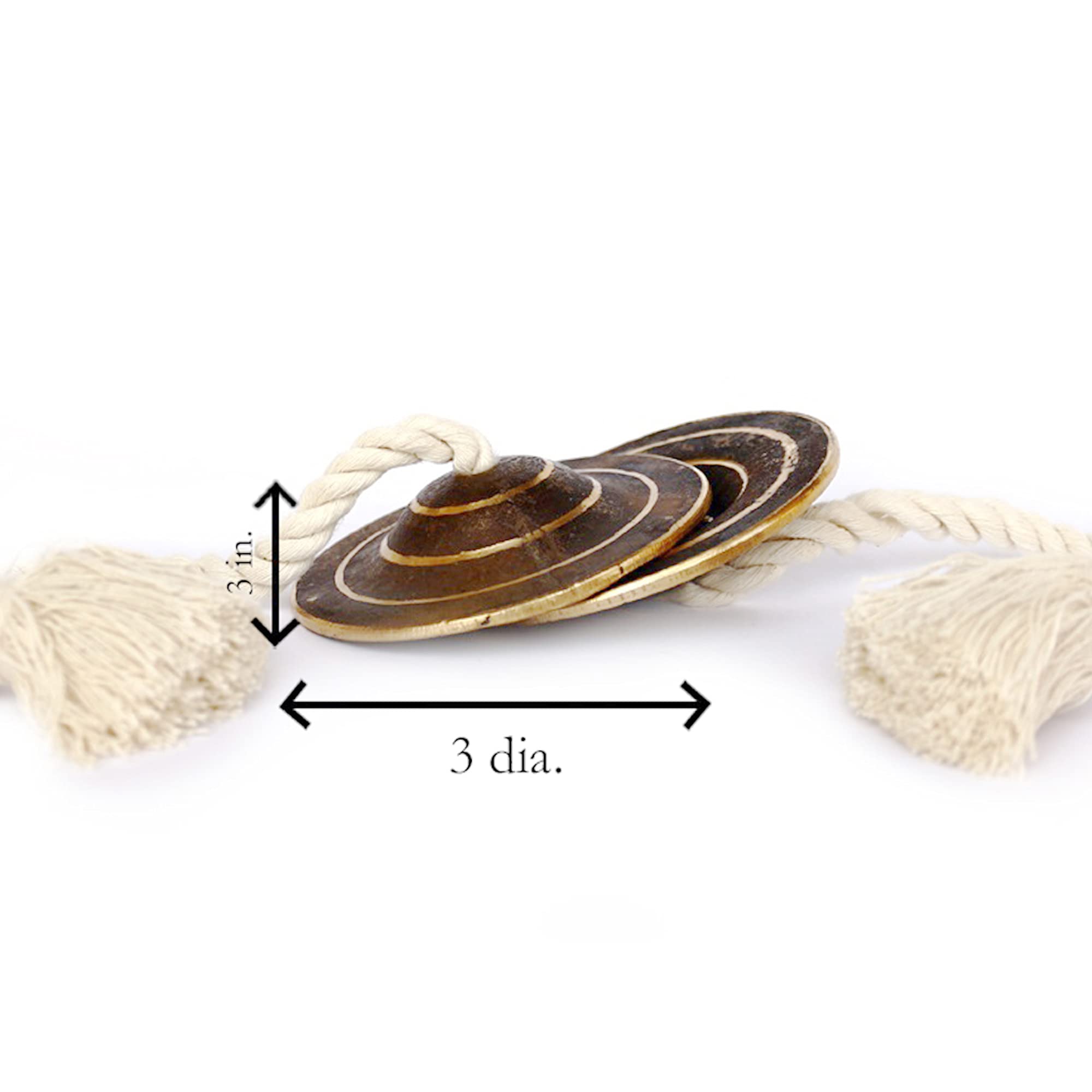 De Kulture - Instrument de Percussion Traditionnel - 3x3 - Fait Main Artisanal