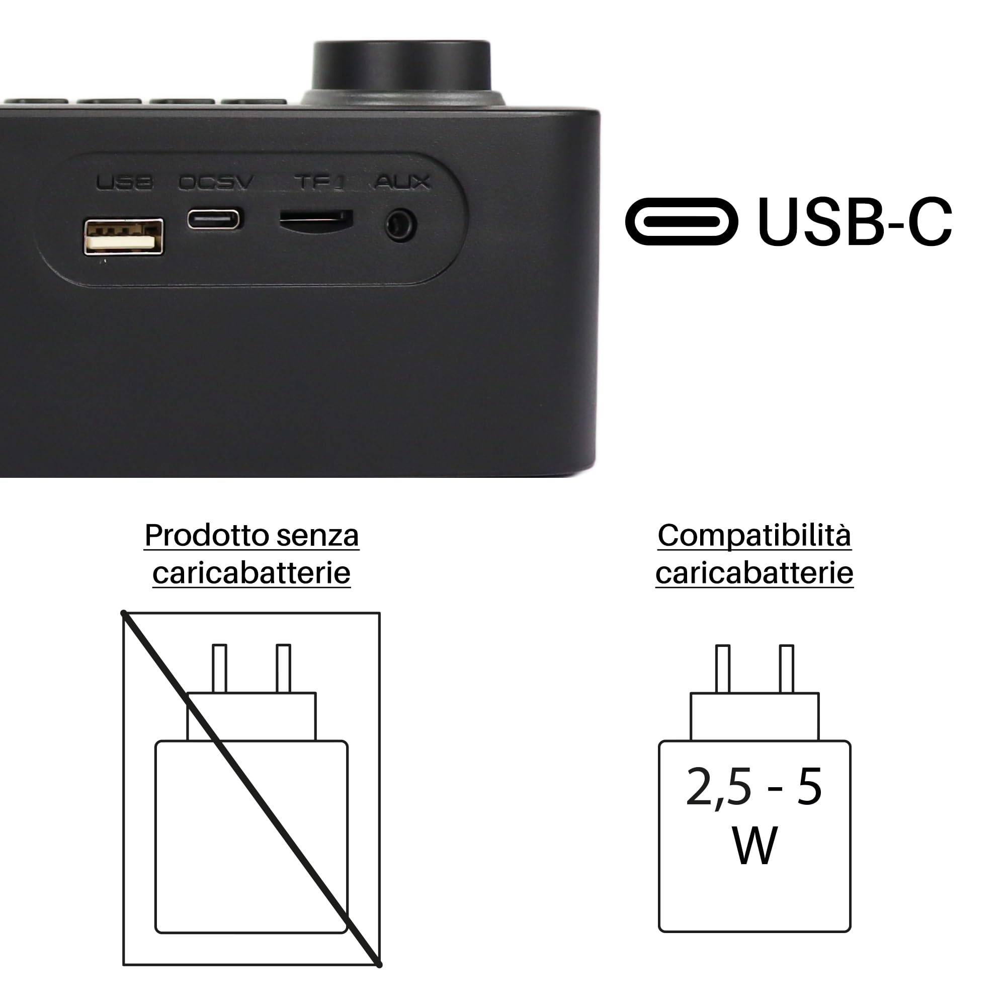 ATLANTIS Soundbar PC 20 W, głośnik PC, Jack 3.5 mm + Bluetooth 5.3 do smartfona, FireTV, gramofonu, odtwarzacza Batt. 2400 mhA, radia FM, głośnika PC, laptopa, telewizora, smartfona Dim 420 x 60 x 74