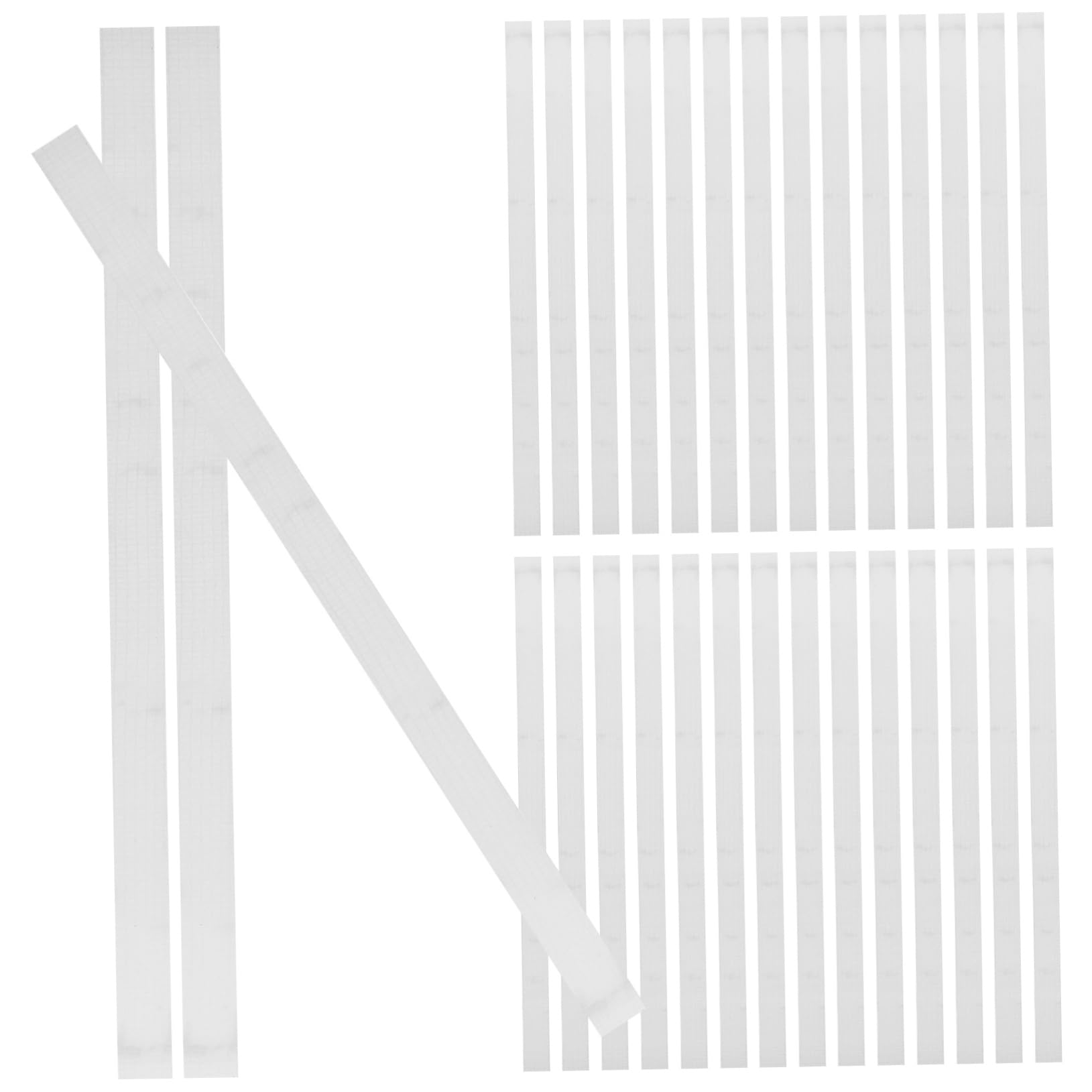 BCOATH Adhesive Backing Glue Tapes 30pcs Book Spine Tape Strips for Craft Projects Book Repair