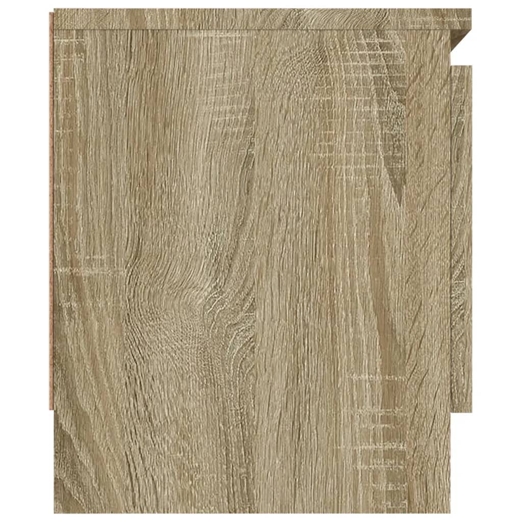 Szafka TV z drzwiami, dąb Sonoma 102 x 30 x 36 cm, z 2 półkami i półkami, szafka pod telewizor z materiału drewnopochodnego do salonu, klasyczny mebel telewizyjny z wytrzymałą górną płytą