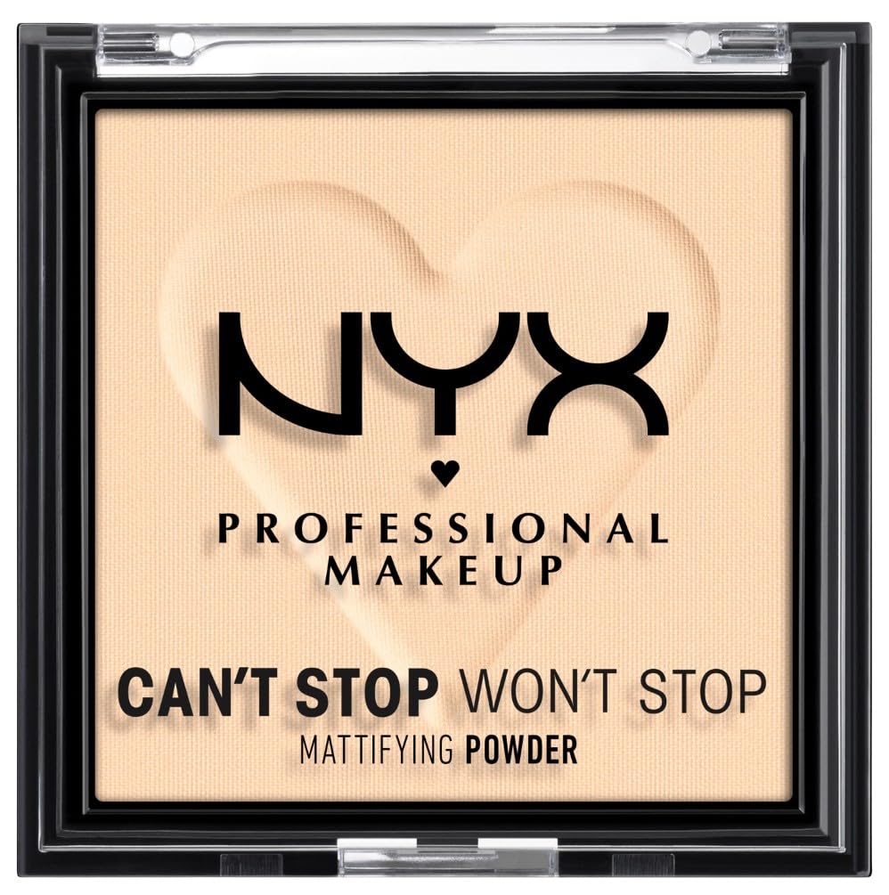 NYX PROFESSIONAL MAKEUPCan't Stop Won't Stop Mattifying Powder, Matte Finish, Fair
