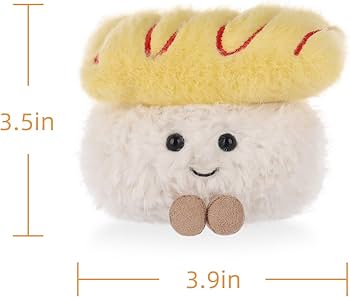 Amazon.com: Apricot Lamb Tamago Yaki Sushi Stuffed Animals for Amazon.com: Apricot Lamb Tamago Yaki Sushi Stuffed Animals for