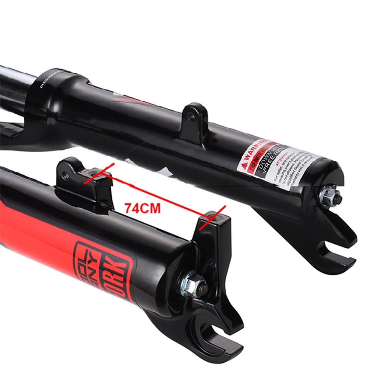 Amazon.co.jp: 20 インチ BMX サスペンションフォーク 80mm トラベル