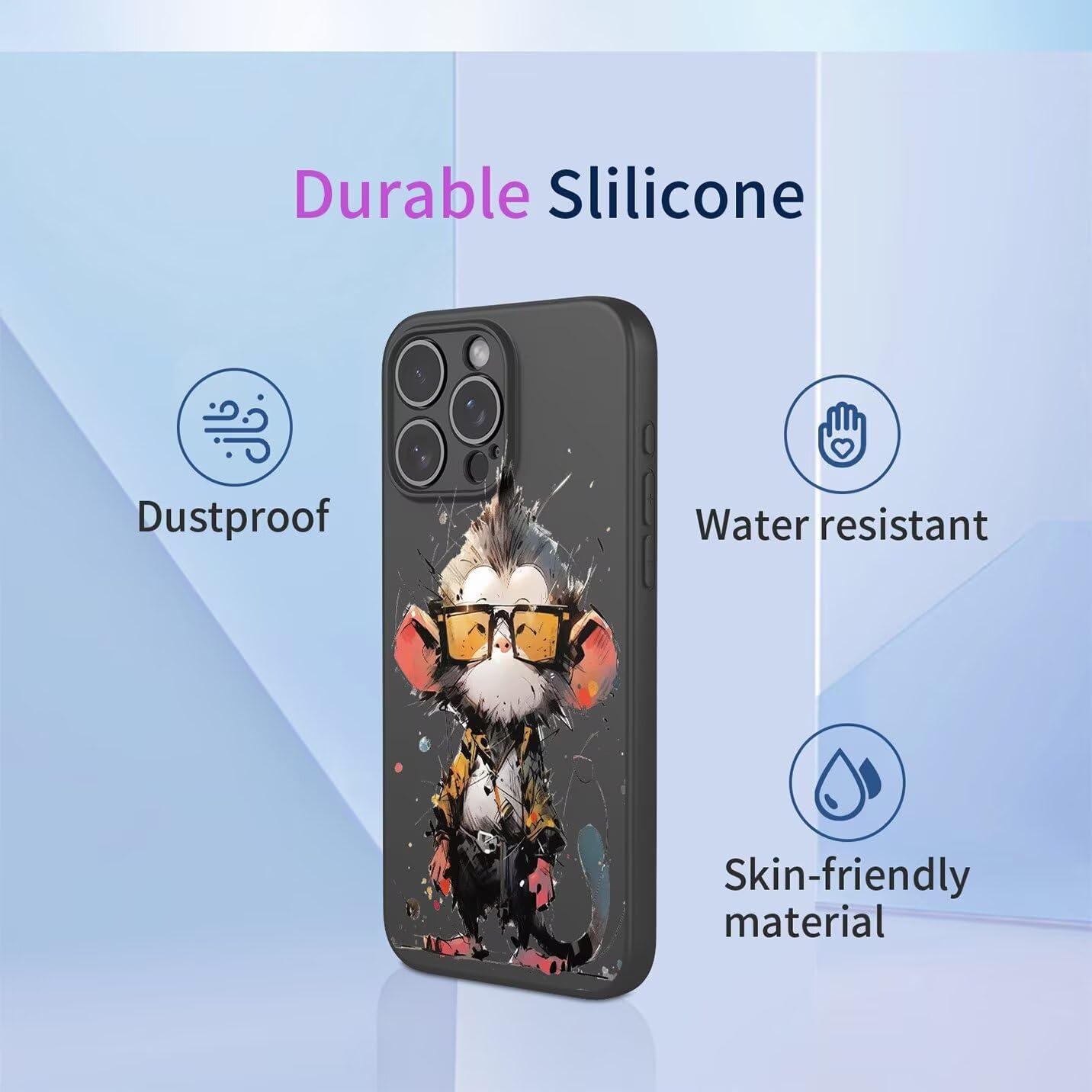 EASSGU Case For OPPO Reno13 Pro 5G / OPPO Reno 13 Pro 5G (6.83" Inches), Soft TPU Silicone Case - Matcha Green - View #6