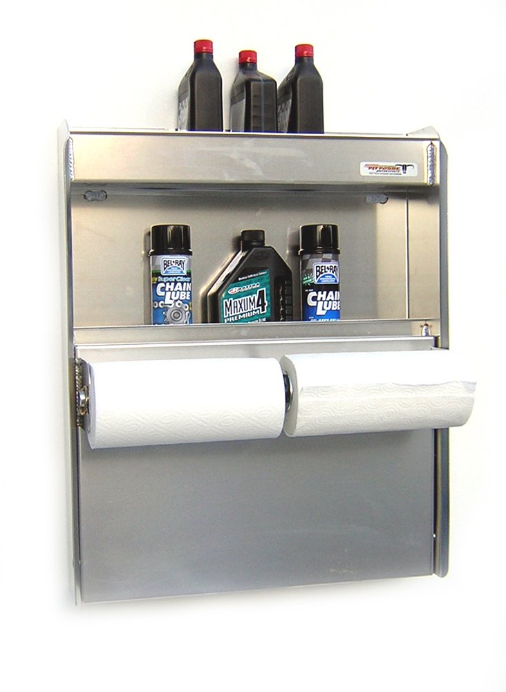 Pit Posse 445 Trailer Door Organizer Senior Work Station Storage Made in USA Flip