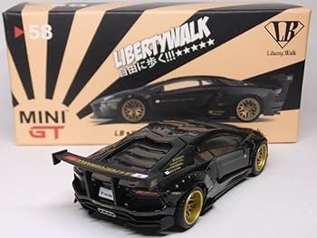 Amazon.co.jp: MINI GTLBWORKS Lamborghini Aventador Black MGT00058