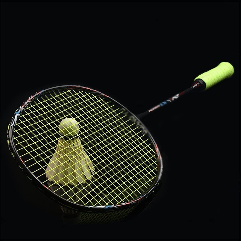 4U Offensive Badminton Racket Single Shot Professional Smash Carbon Game Racket(A)