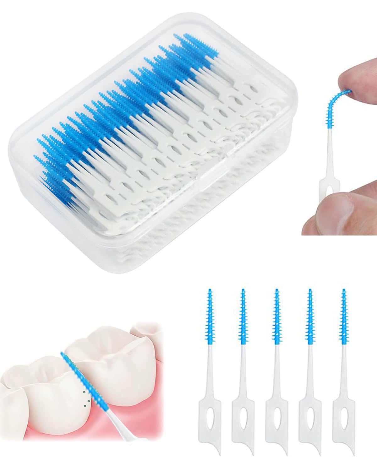 See full amazon price history chart for 200 Pcs Interdental Brush, silicone Head Safe Interdental Brush for Teeth, Portable Plaque Removal with Tooth Floss Sticks for Oral Care Brush Cleaning Tool (Green/Blue) (Blue, 200pcs) 200 Pcs Interdental Brush, silicone Head Safe Interdental Brush for Teeth, Portable Plaque Removal with Tooth Floss Sticks for Oral Care Brush Cleaning Tool (Green/Blue) (Blue, 200pcs) (B0DFBWQTHD) Amazon Price History, Amazon Price Tracker