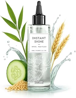 Piubella INSTANT SHINE for damaged and damaged hair, 10 seconds. Smoothing water, anti-hair breakage serum 200 ml