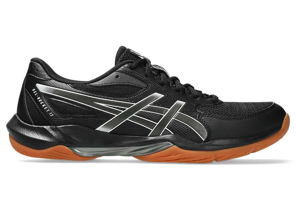 ASICS GEL-ROCKET 12 mens Sneaker 42.5 EU BLACK/GUNMETAL