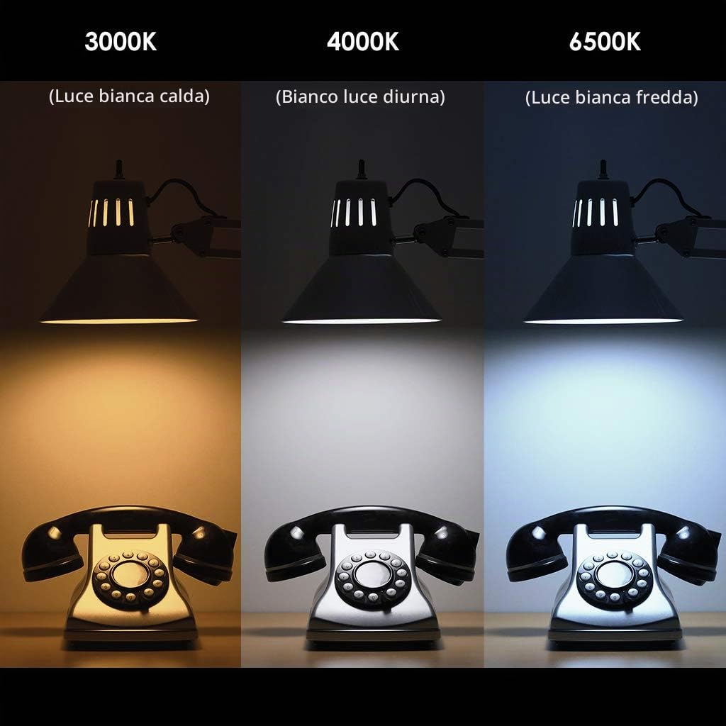 Lampada LED E27, 20W (Equivalente a 150W) Lampadina, Luce Bianca Naturale 4000K, 2452lm, Super Luminoso Lighting, Risparmio Energetico Vite Edison Led Lampada 4 Pezzi