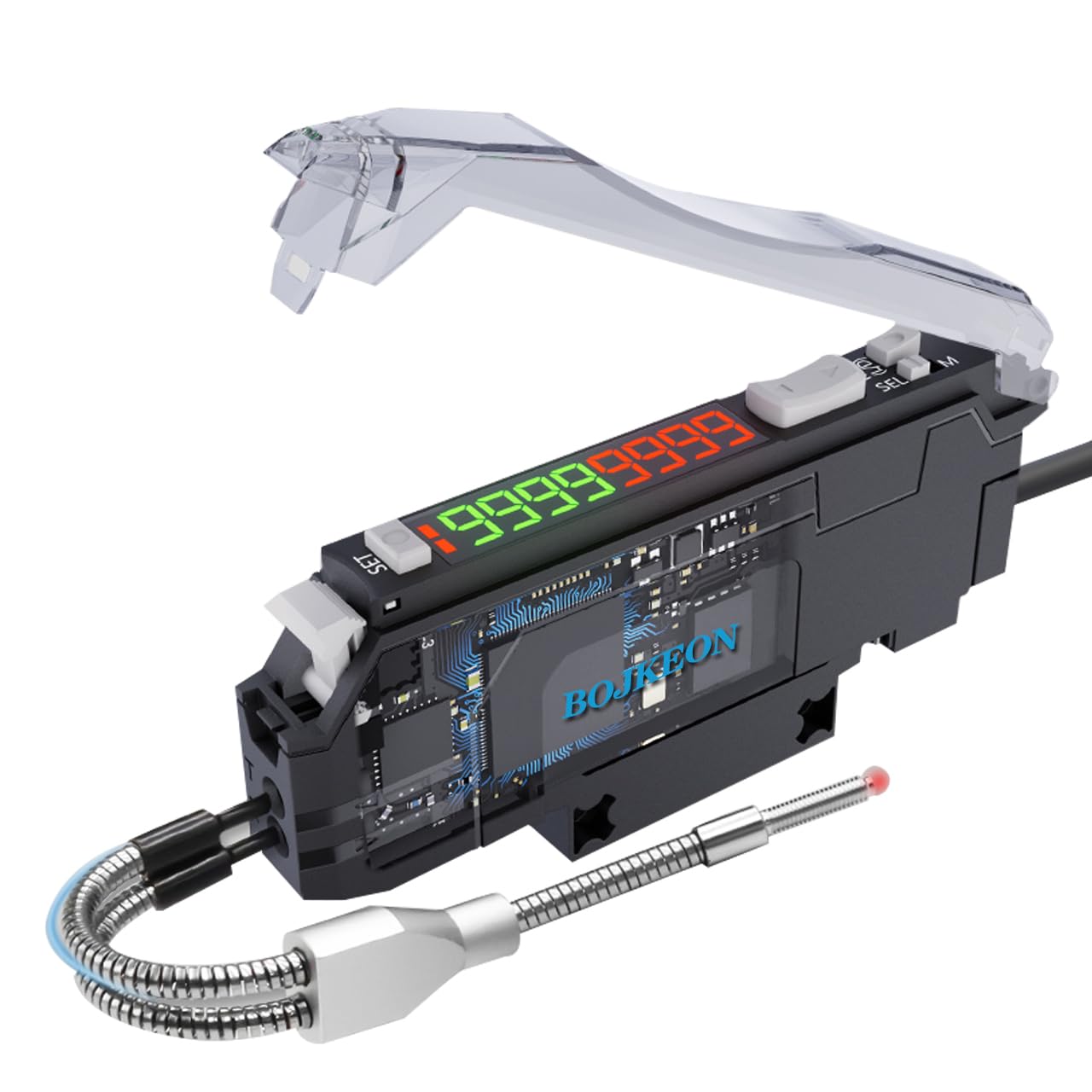 Optical Fiber Amplifier,FS-N18 Fiber Optic Sensor,Long-Distance Optical Communications Diffuse Induction Photoelectric Switch