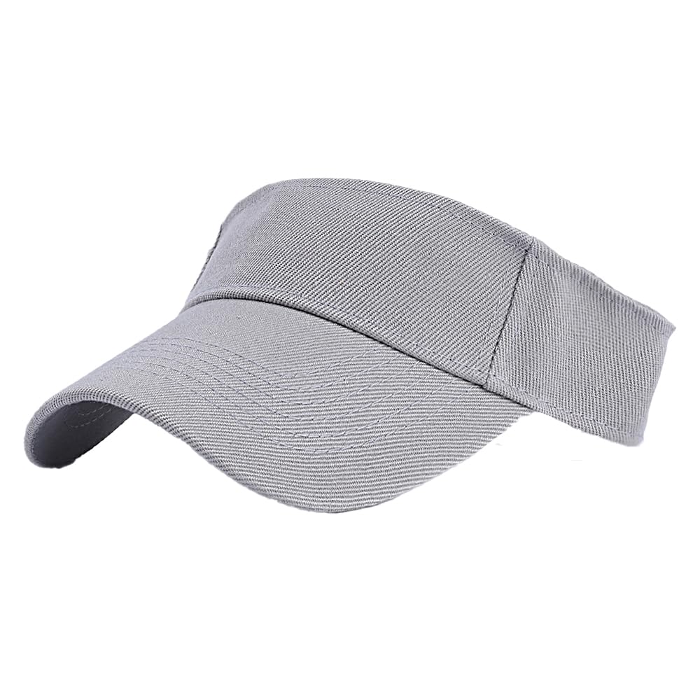 Cotim Coyin Adjustable Sport Visors, Athletic Mesh Sun Hats Cap for Women and Men