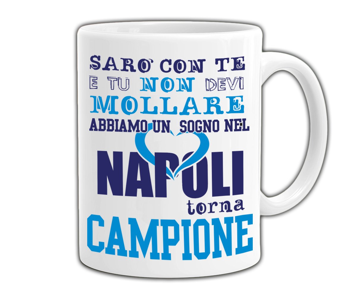 Napoli SSC Tazza Mug Scudetto 2018