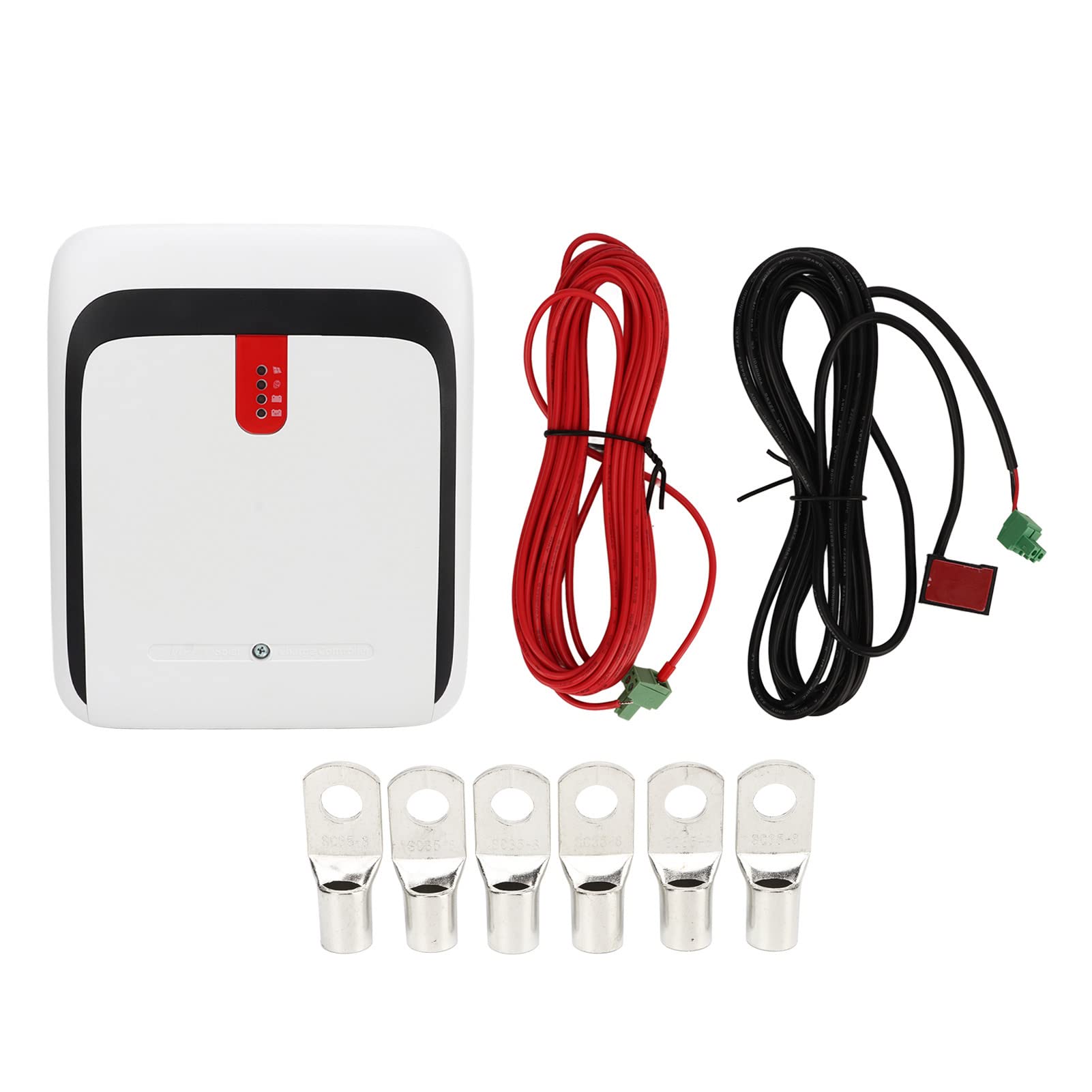 Contrôleur de Charge Solaire MPPT, Contrôleur de Panneau Solaire en Alliage d'aluminium 30 A pour Systèmes 12 V 24 V 48 , Plusieurs Modes de Charge, IP65, 400 W à 1600 W pour Utilisation