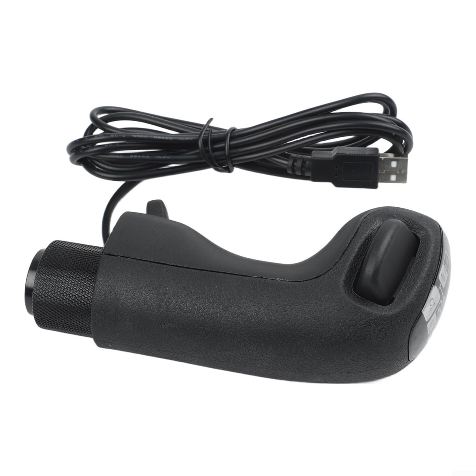 Schaltknauf, 1 Packung USB High Low Shifter für Rennsimulator-Spiele, verschleißfestes Kunststoffdesign, schnelle Installation für LKW-Fahrfans