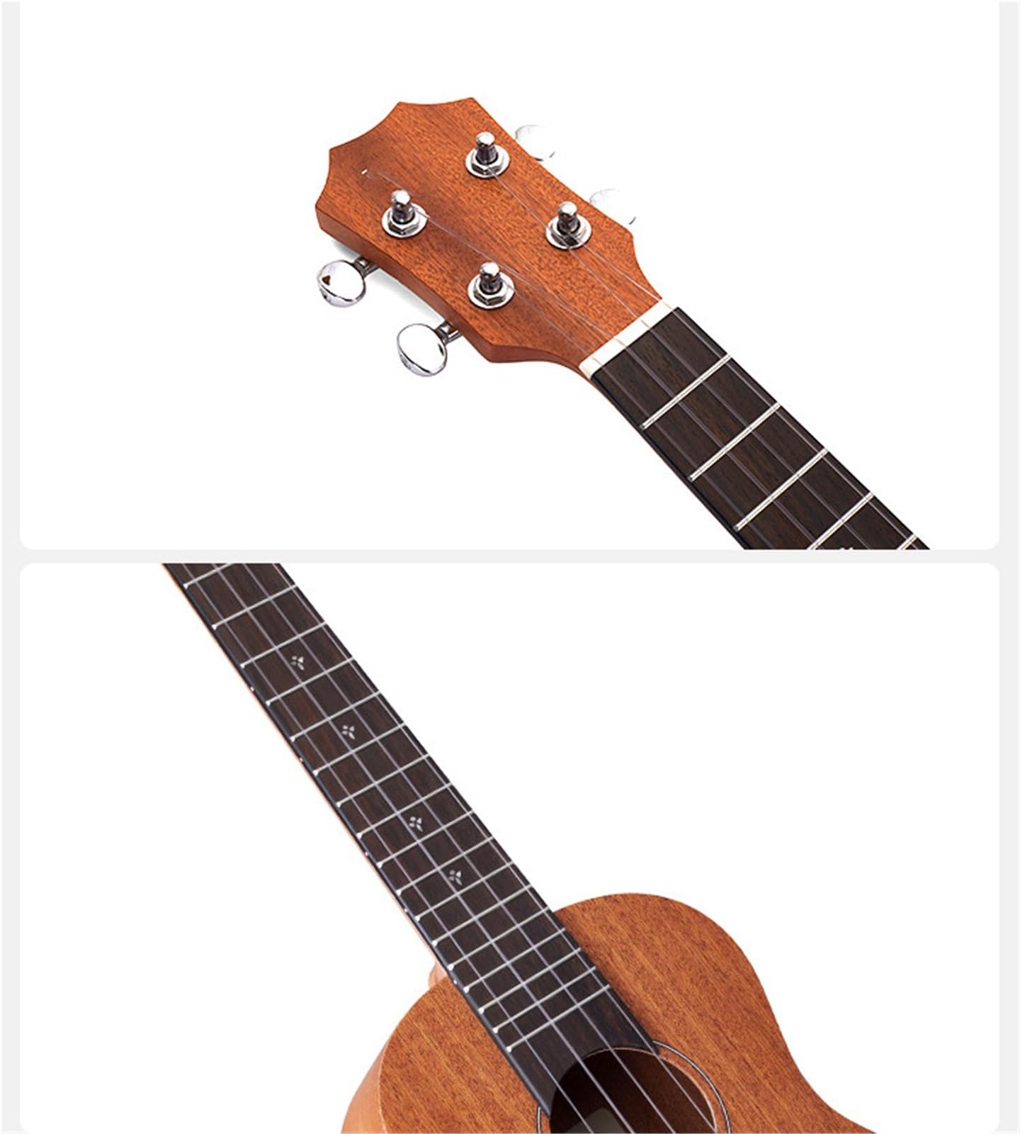 23-Zoll-Akustik-Ukulele Aus Sapeli-Holz Ideal Für Anfänger Ukulele-Anfänger