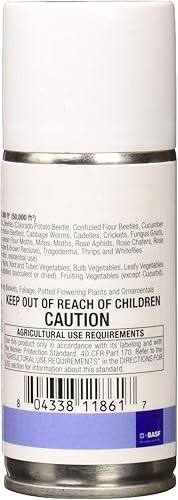 Miniatura 2 de BASF 59011861 Pyrethrum TR Aerosol, 2 onzas (paquete de 12), transparente