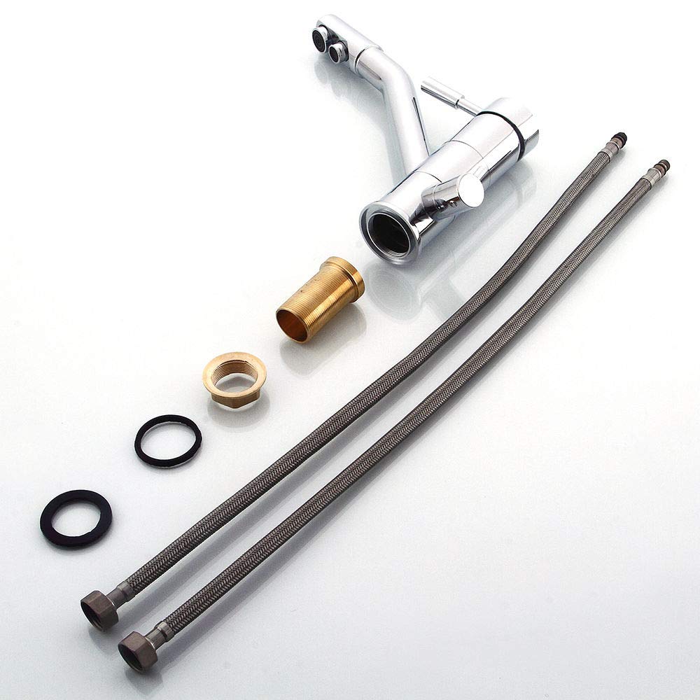 Grifo de 3 vías para agua potable Grifo para cocina grifo de agua cocina cocina palanca de mezclador 3 en 1 grifo mezclador sistema de filtro de fregadero mezclador de fregadero grifo de agua