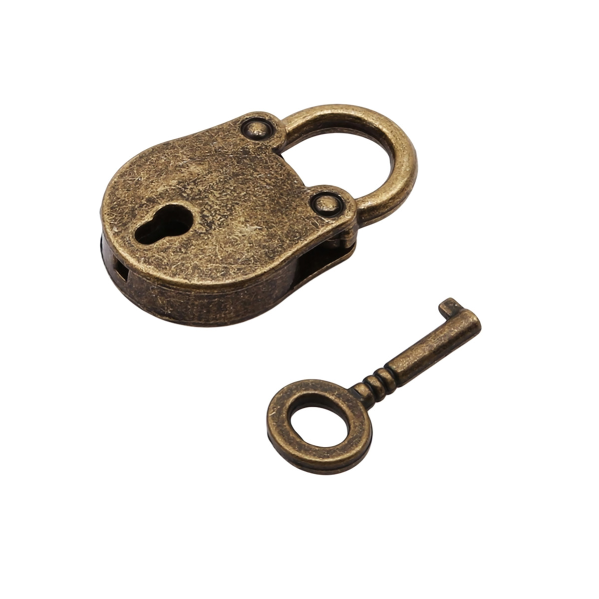 3 Lucchetti A Farfalla Retrò In Lega Di Zinco – Mini Serrature Vintage Per Valigie, Scatole Di Legno, Cassetti E Collezioni – Design Senza Chiavi Perdibili