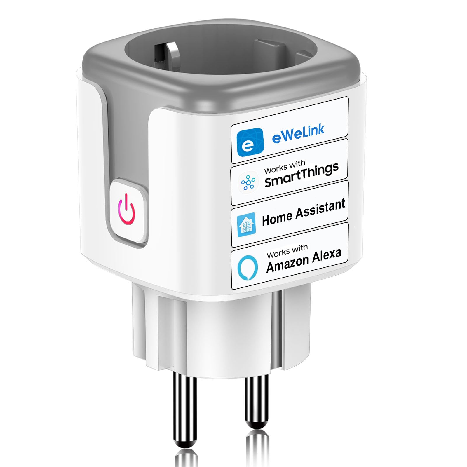 Presa Smart SURFOU Vesync 2 Pezzi - Controllo App, Alexa, Google Assistant, Monitoraggio Consumi - Foto 7