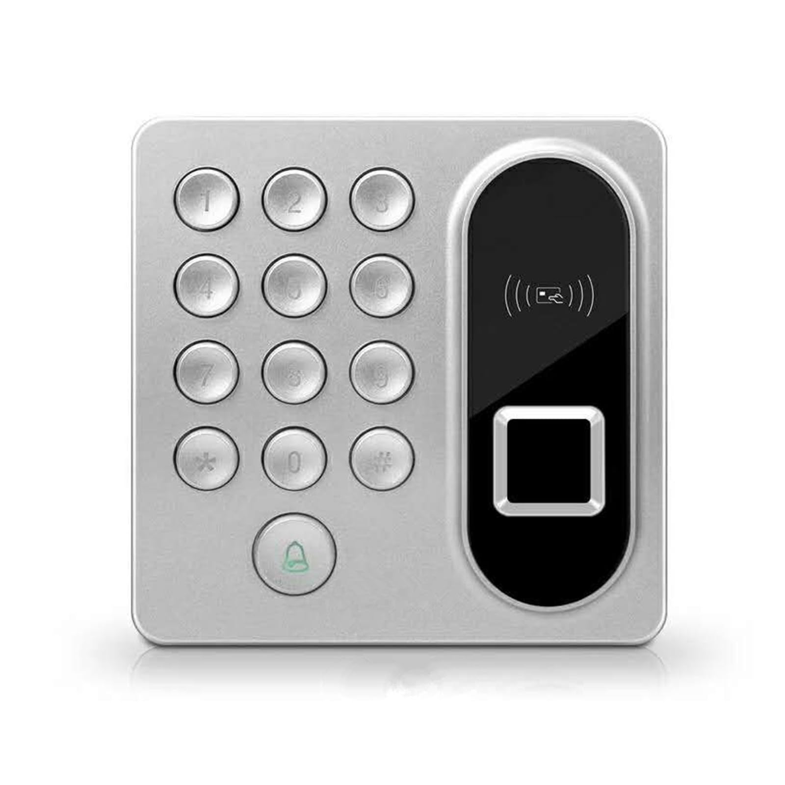 Sistema di controllo accessi autonomo con password e scheda impronte digitali, campanello, allarme, dispositivo sicurezza elettrico, Maggiore sicurezza