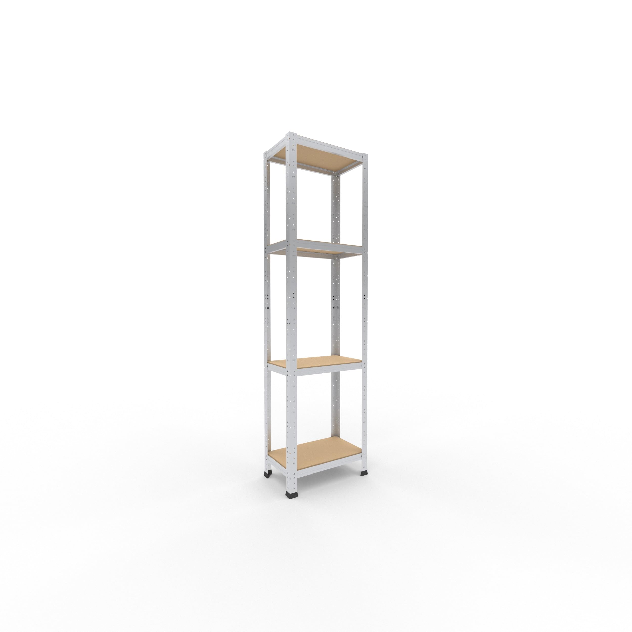 shelfplaza Home 180x50x30cm Estantería Pesada galvanizada: 4x175kg | Estanterías almacenaje · Estanterías metálicas · Estantería cocina · Estantería metálica · Estanterías almacenaje garaje
