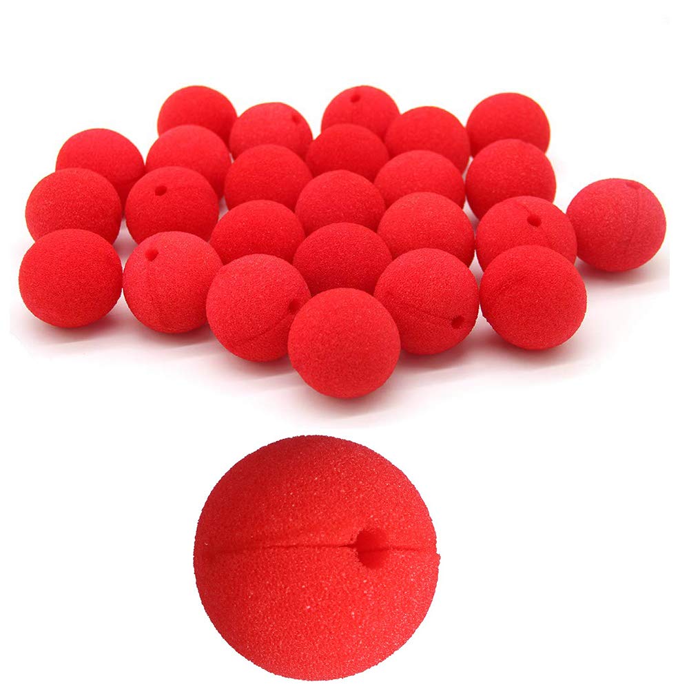 Buy Amaoma Red Clown Nose Red Nose Foam Clown Nose Circus Clown Nose