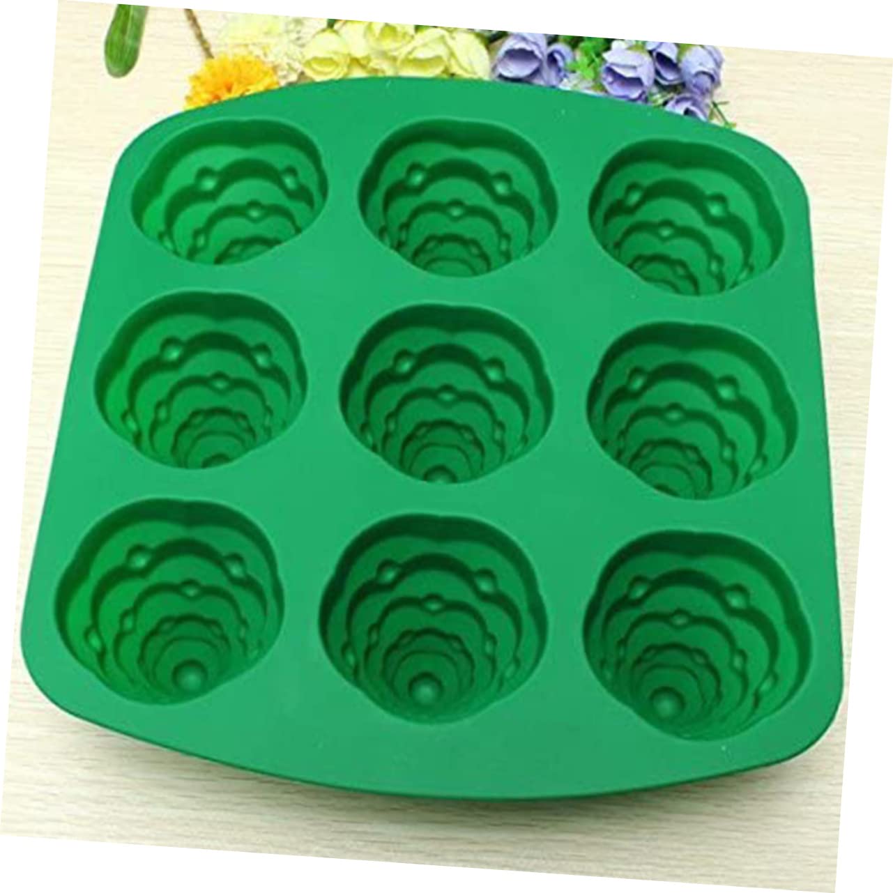 Amosfun 2 Pz Stampo Per Torta Albero Di Natale Comodo Stampo Per Caramelle Strumento Di Cottura Formine Per Biscotti Il Sapone 3d Modella Il Natale Gadget Da Forno Silicone Alimentare