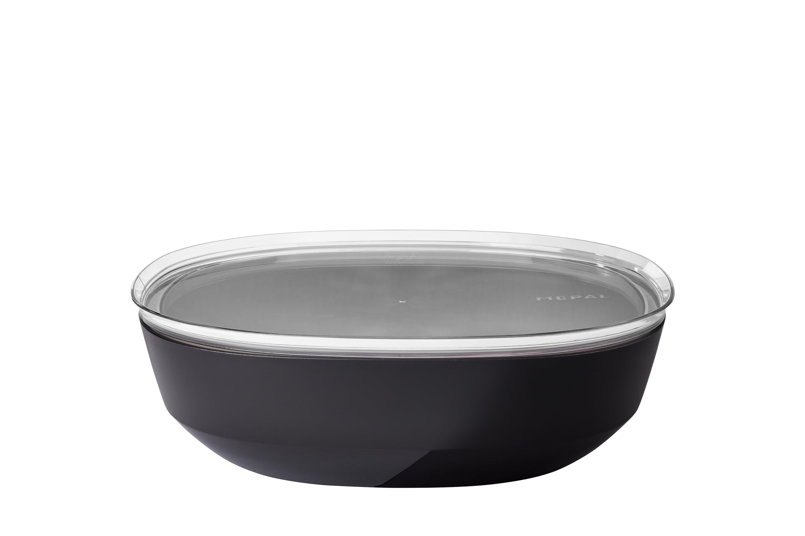 Mepal, Serving Bowl with lid Silueta, Dishwasher & Microwave Resistant, Salad Bowl, Tapas Bowls, Tableware, 4000 ml